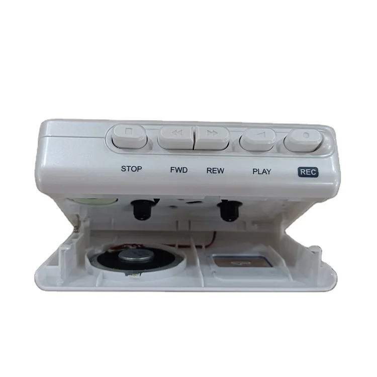 Самый популярный портативный белый классический кассетный магнитофон ручной Кассетный проигрыватель Встроенный микрофон