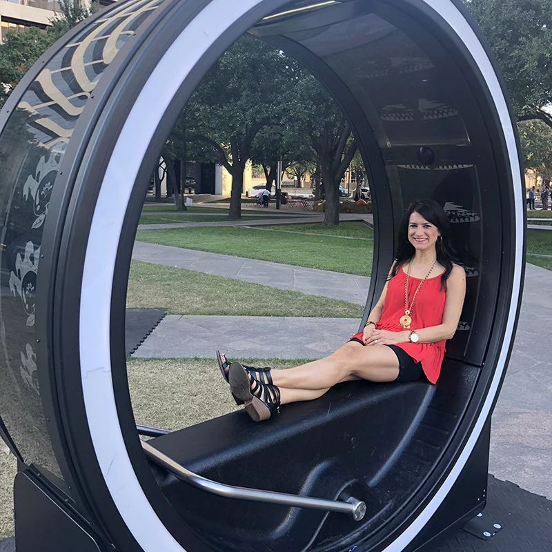 Children other amusement park products rides equipment giant lighting seating wheel with Self-generating system