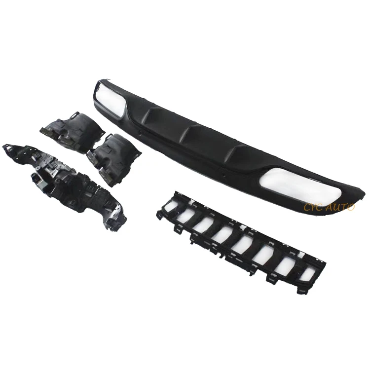 Rear bumper lip C63 AMG rear diffuser Upper for Mercedes Benz C CLASS W205 coupe C205 2015 2016 2017 2018 2019+