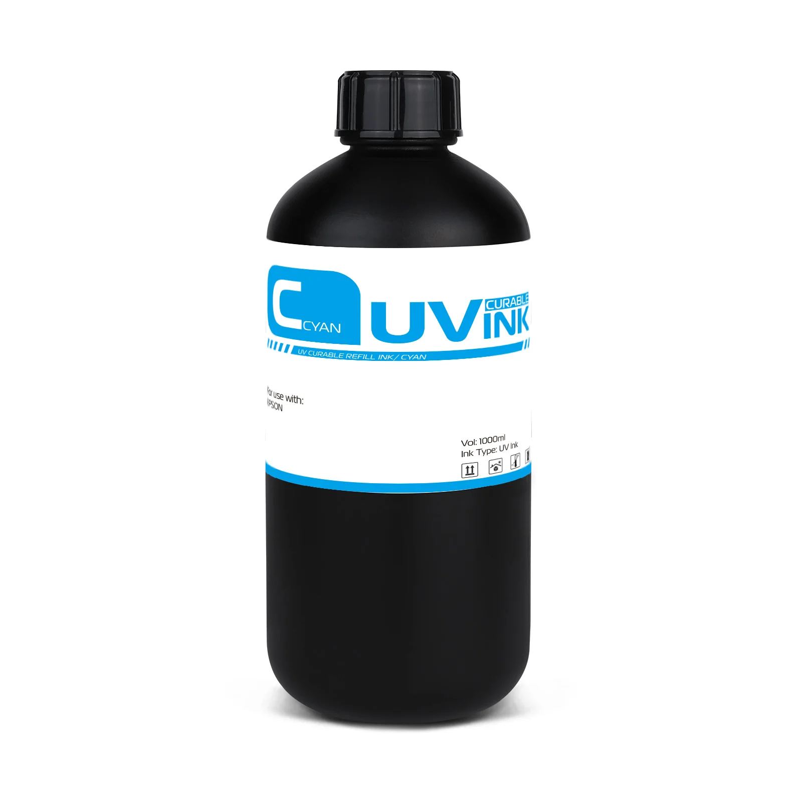 1000ML UV Ink for Handtop HT3200UV HR8 Hybrid UV Printer for Ricoh Gen5 LED UV Ink