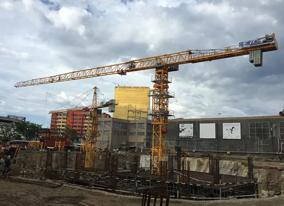 factory price xcm g 63ton topless tower crane XGT1200