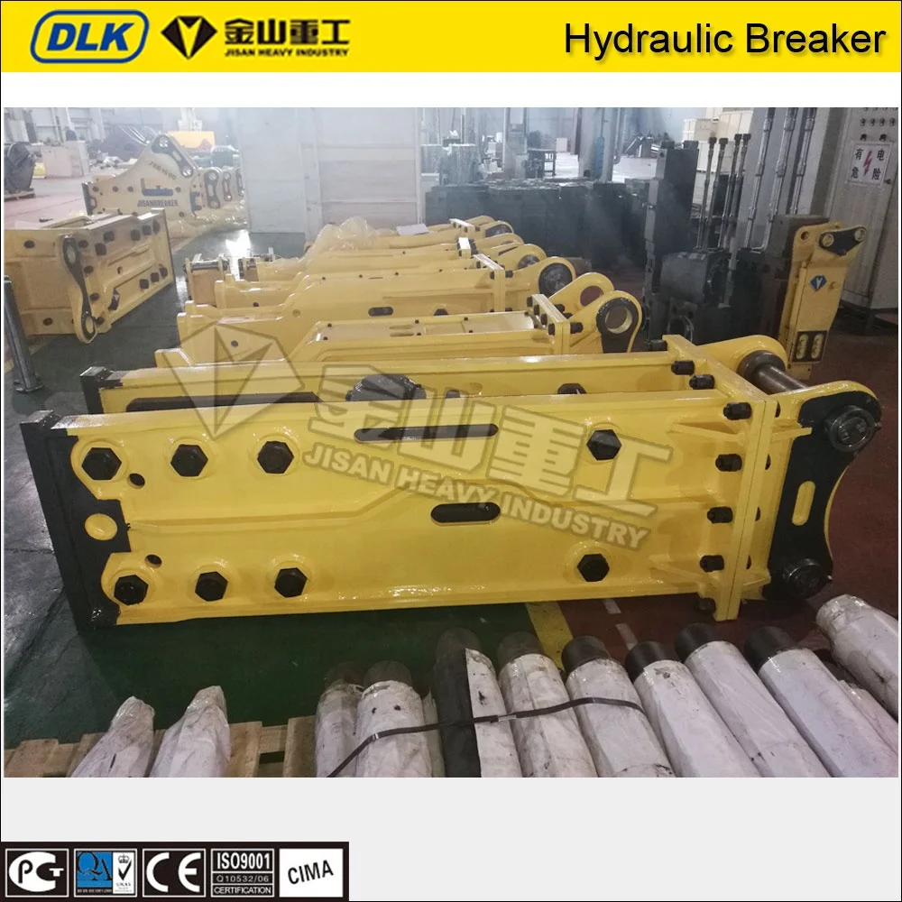 Pc300 Pc360 Excavator Attachments Hydraulic Concrete Breaker Of 35 Ton Hydraulic Hammer