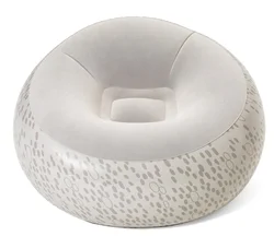 Bestway 75052 inflate-a-chair couch living room sofa air chair 1.12m x 1.12m x 66cm