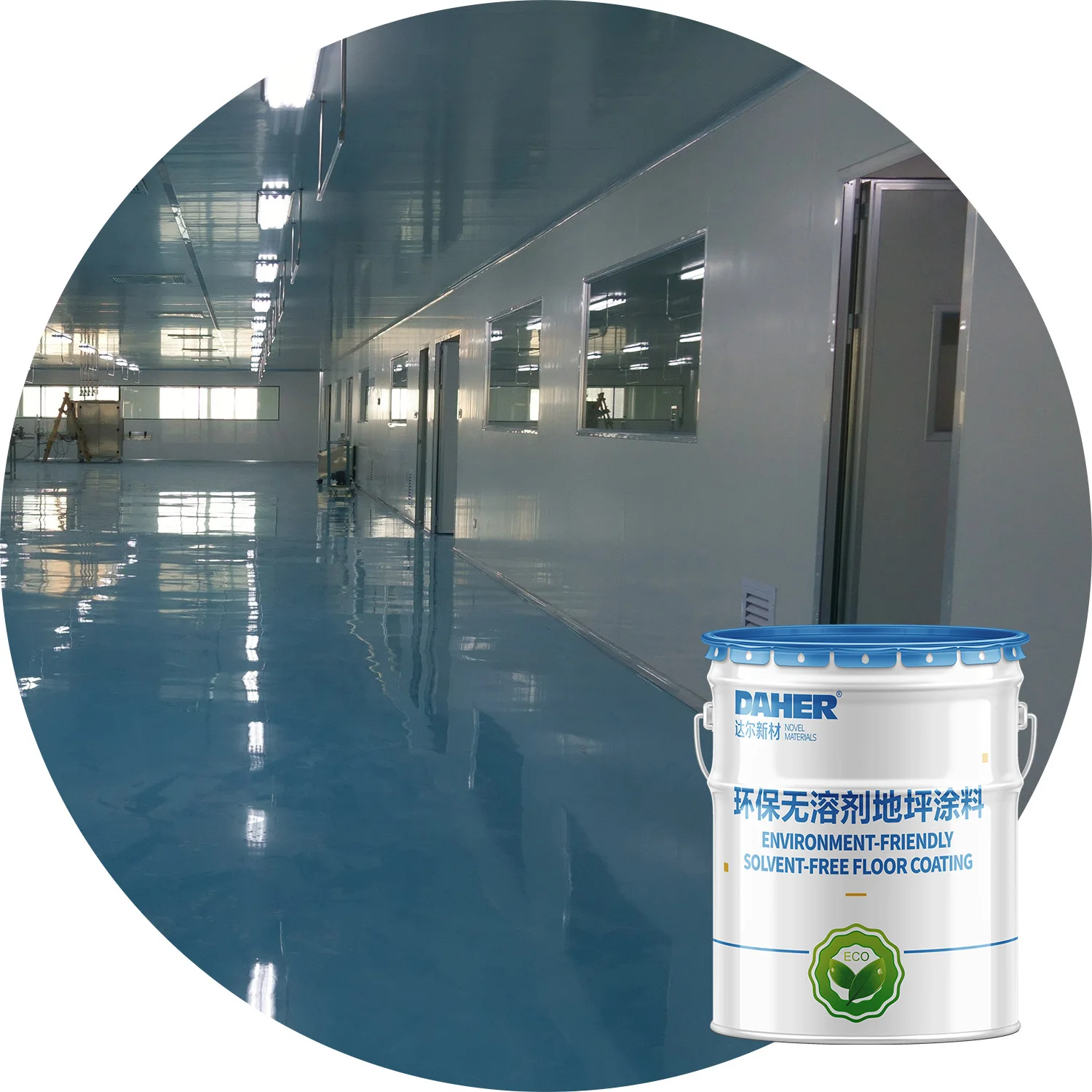 Wholesale Epoxy Floor Paint Industrial Coating Garage Concrete Self-leveling Floor Paint Epoxy Floor Coating
