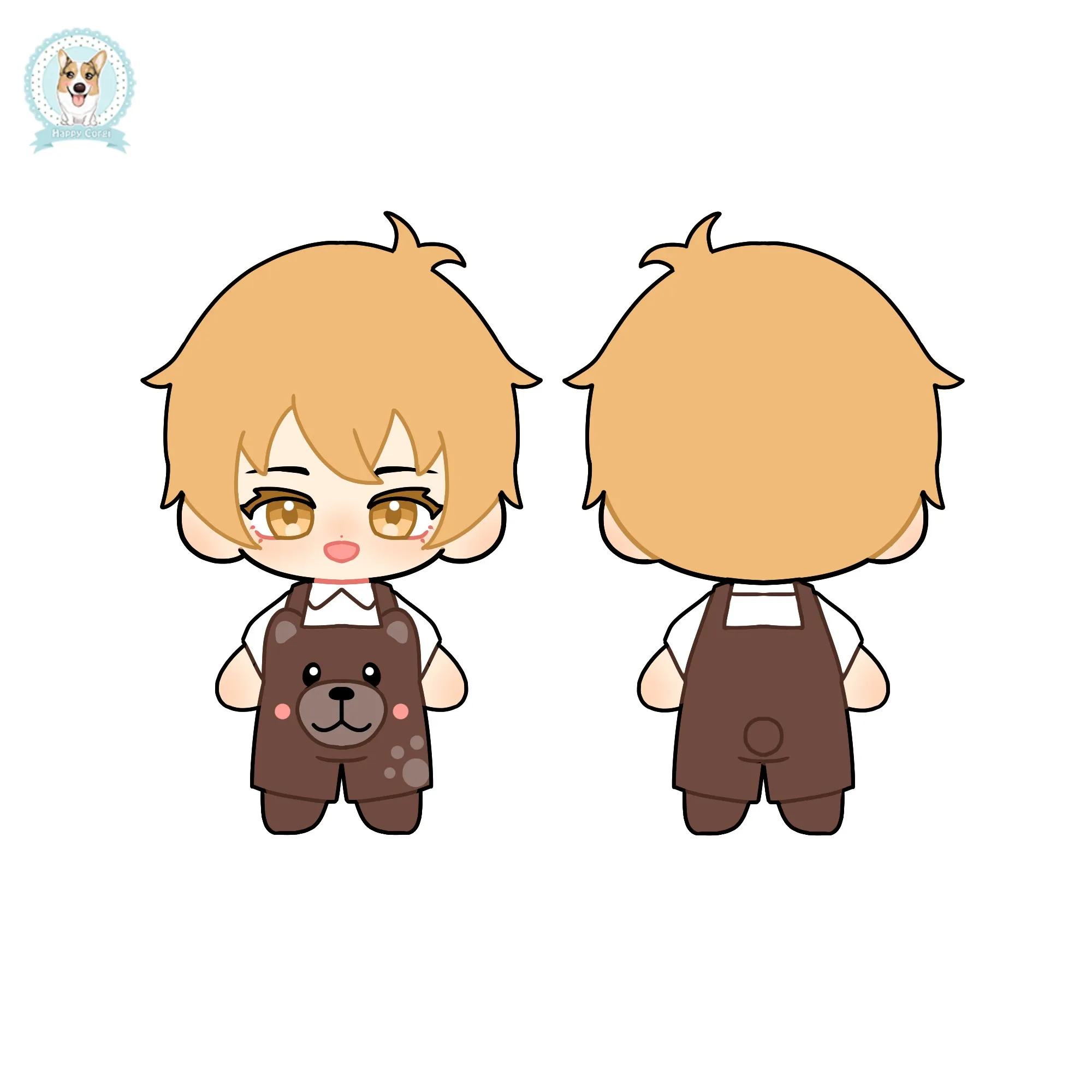 Personalized Plush Toy Manufacturer Standing 10cm Plush Doll Create Your Own Unique Custom Plush Figure Toys