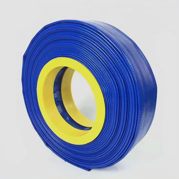 Manufacturer 100m Low price Customized Flexible PVC Water Hose ISO layflat Garden Hose Pipe For Light Duty Discharge Of Liquids