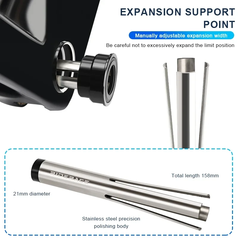 riderace Bicycle Press-in Bearing Removal Tool For BB86 PF30Press-in Axle MTB Road Bike Frame Bottom Bracket Removal Repair Tool