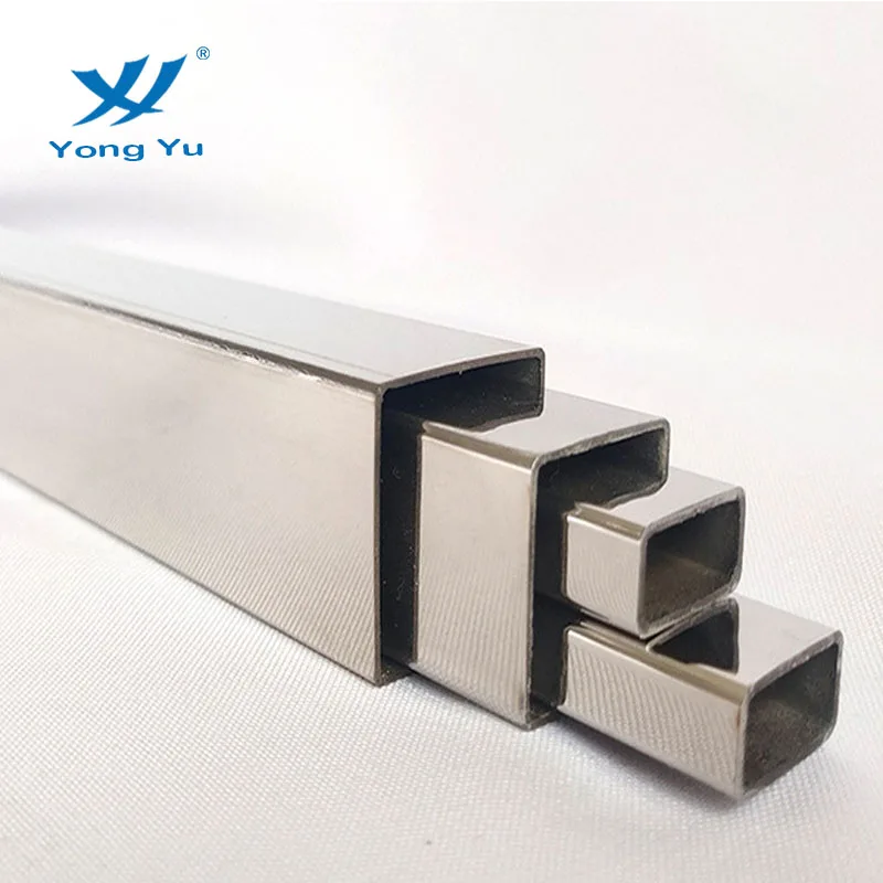 Factory Direct High Precision Stainless Steel Seamless Tube  304 316 8mm 2mm Thick Welded Hollow Stainless Square Round Pipes