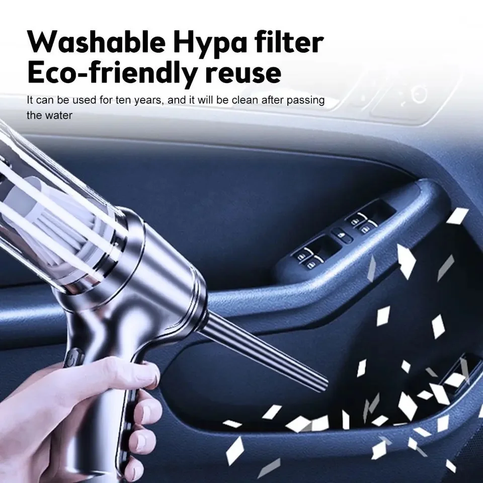 Portable Wireless Handheld Dust Blower Integrated Suction And Blowing Car Vacuum Cleaner