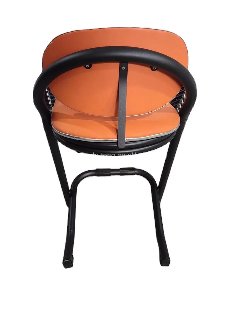 Simple and modern style tiny iron colorful casino chair used for casino gambling table poker table Texas Poker games player room