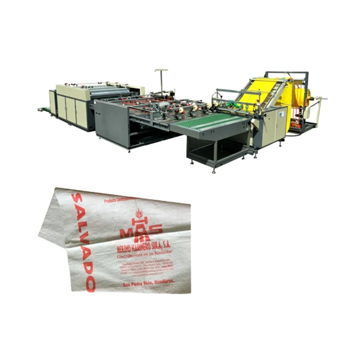 Chinese manufacturers Pp Woven Bag Cutting and Sewing Printing Machine Pp Woven Jute Bag Making Machine Sack Sewing Machine