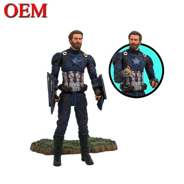 2022 Custom PVC Figurines Captain USA Figure Toy