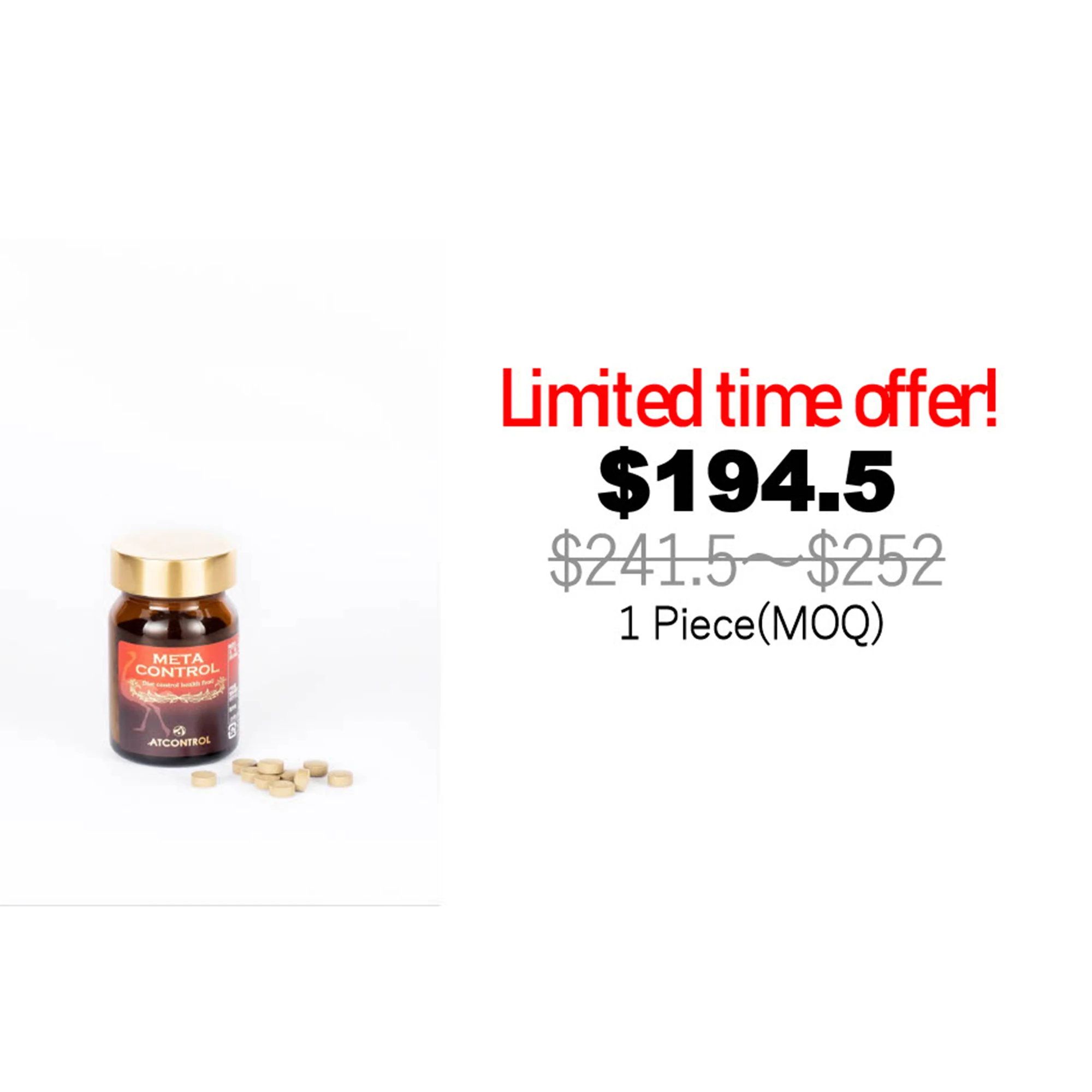 
Highly Heat Resistant Healthcare Plastic Supplement Packaging Boxes on sale through April 30 