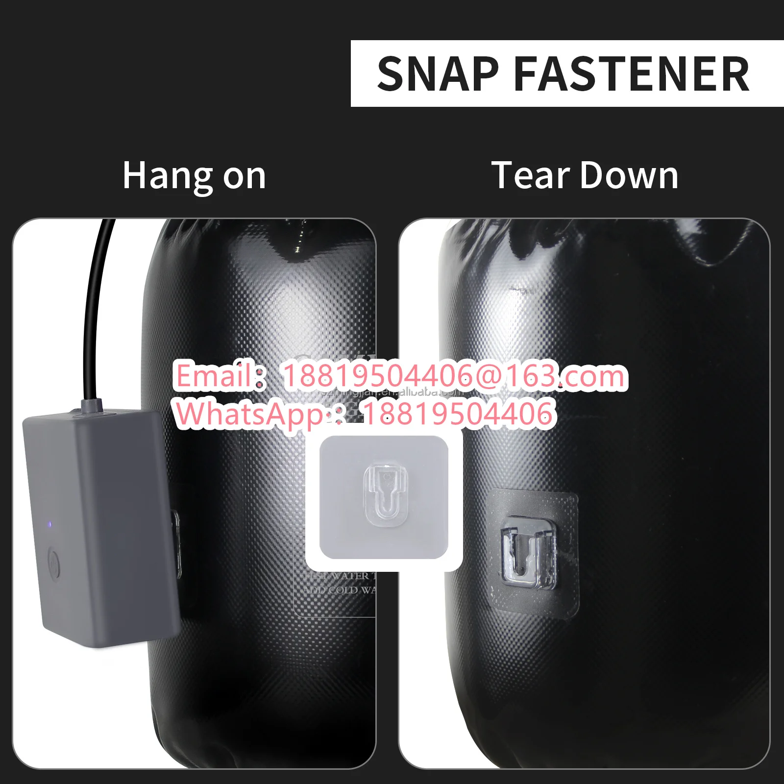 In Stock hot custom 20L portable camping shower 5 gallons heating pipe bag solar water heater outdoor Other camping gear