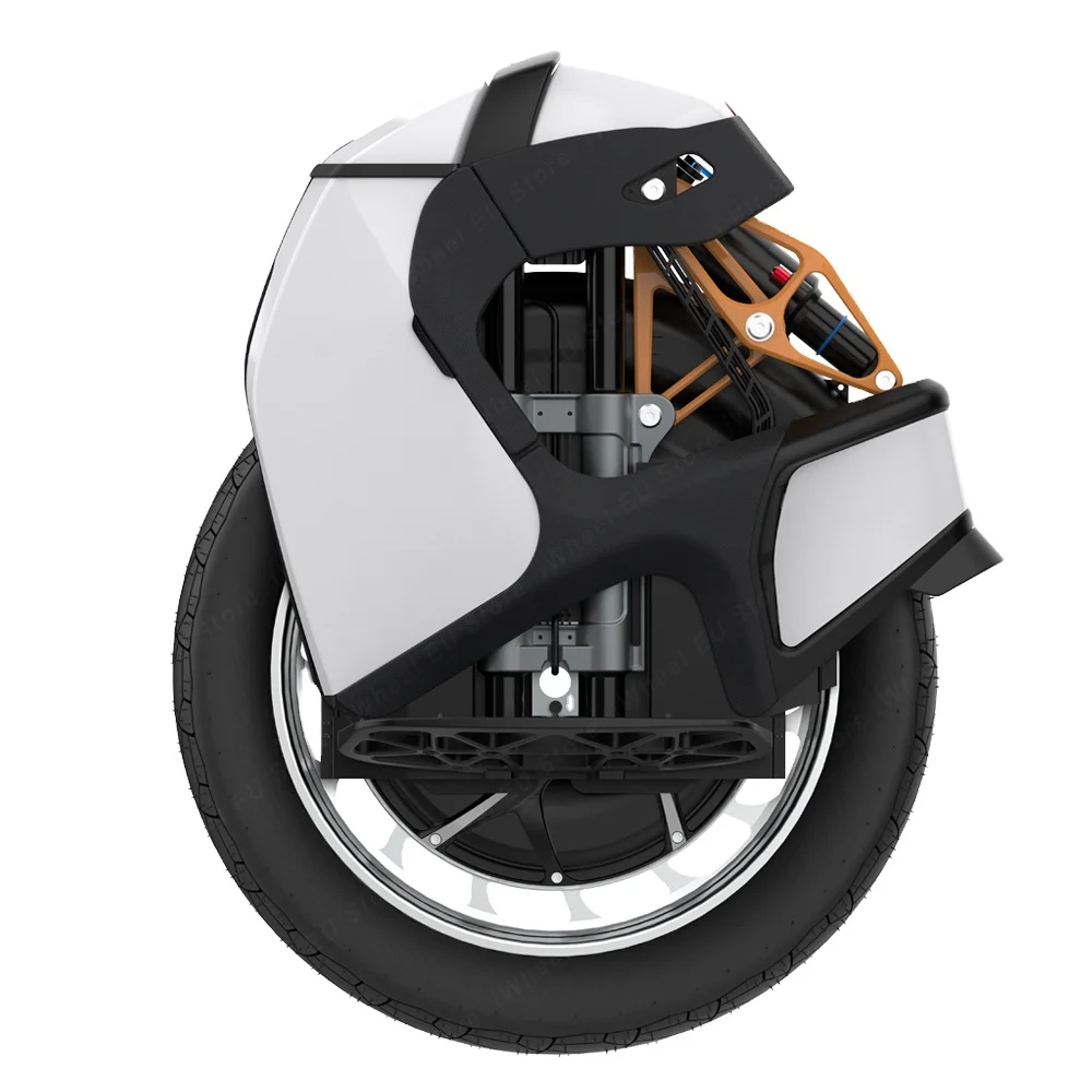EU Stock Original KS S18 Shock absorbing unicycle Frosted black white International Version without speed limit