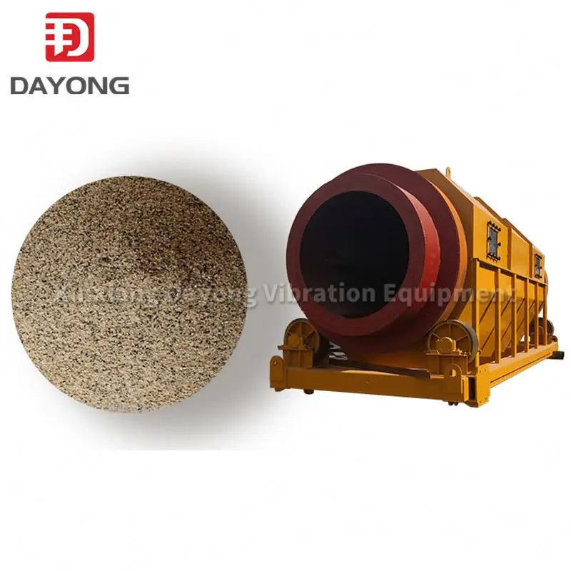Garbage Recycling Plant Rotary Screener Waste Trommel Screen