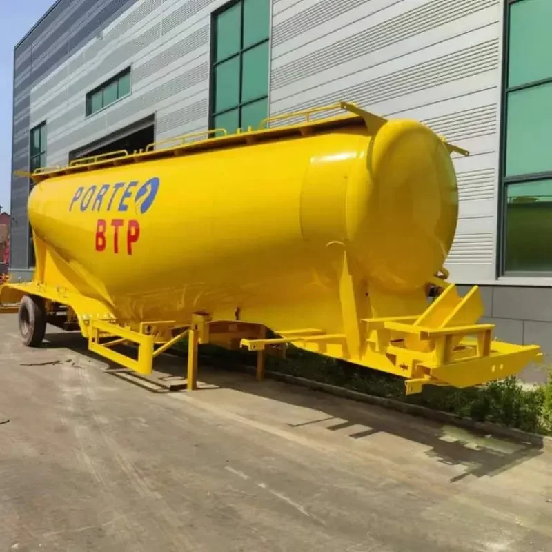 Cement Pulverized Coal Chemical Powder Calcium Carbide Flour Grain Transport Tanker Semi-trailer Manufacturer