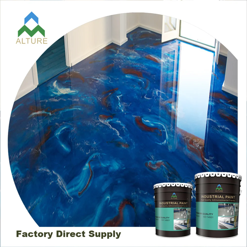 Dust Free Epoxy Resin Flooring Coating Paint for  Warehouse Workshop China Supplier