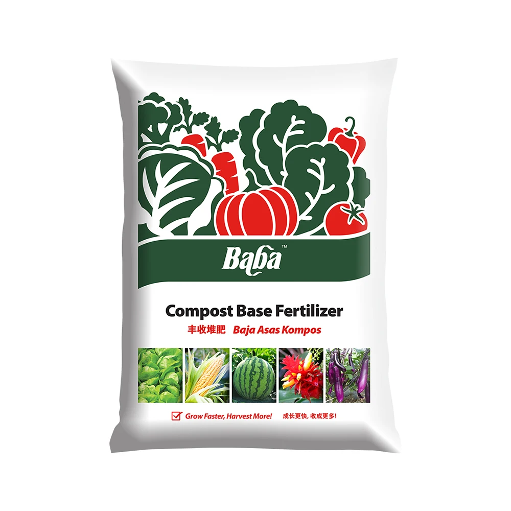 
Baba Freshly Formulated Compost Based Fertilizer Soil for Home and Garden (7L) Supplier in Malaysia 