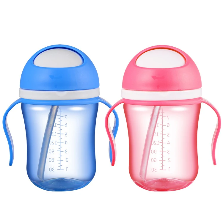 
BPA free Baby drinking bottle Portable kins Water Bottle cup With Strad Handle 