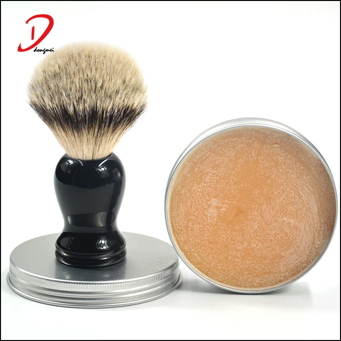 DM Natural Long Lasting Moisturizing Solid  Organic shaving Soap for Men