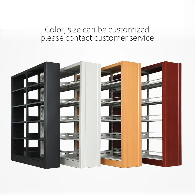 School metal steel bookcase steal bookshelf school bookcase libros rak buku libreria scaffale