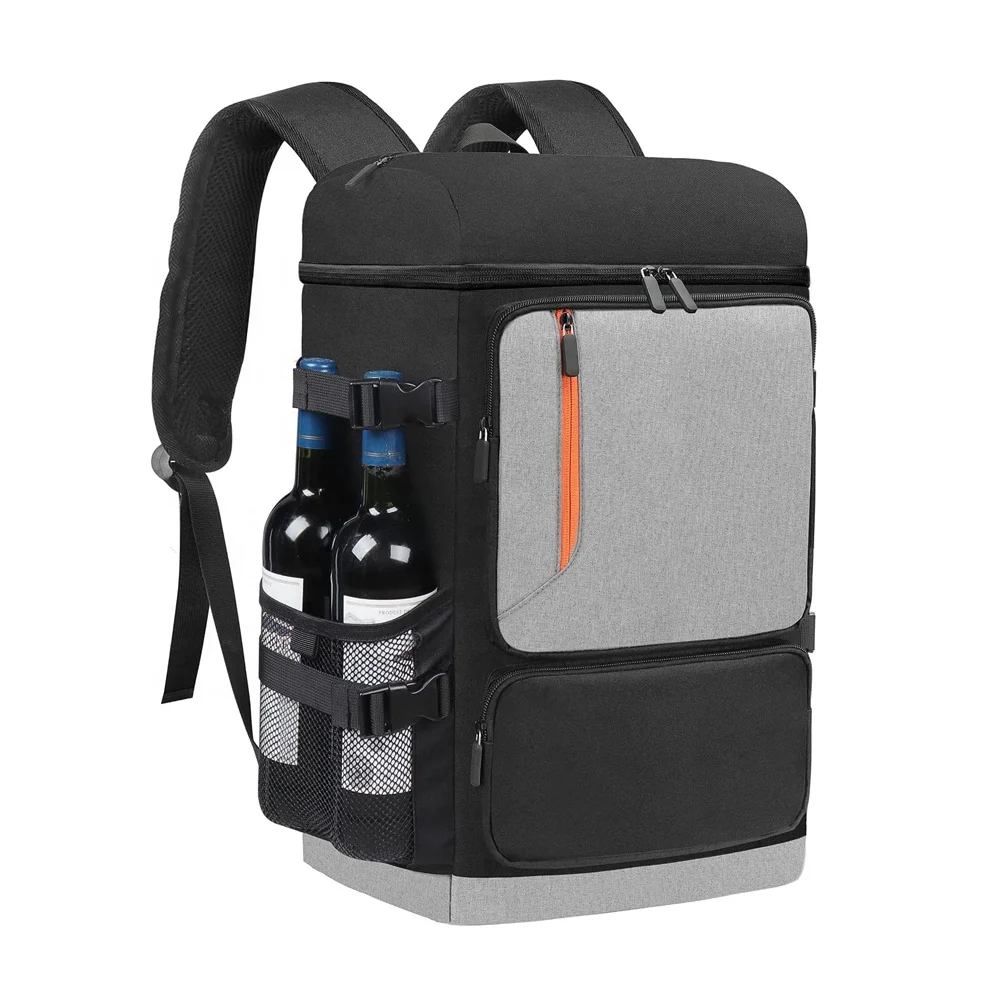Custom Large Capacity insulated thermal bag wine cooler backpack (1600343415879)