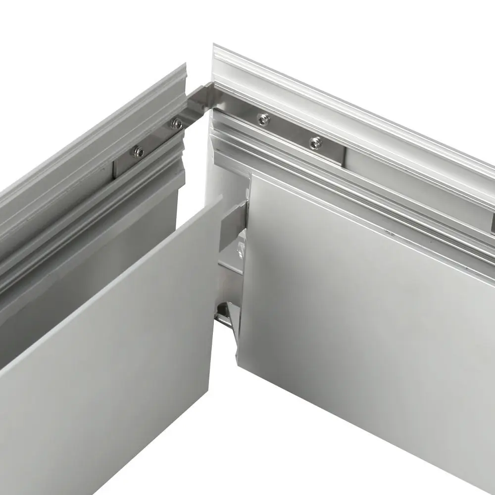 50*75mm LED Alu profile creative can be spliced lamps lanterns shopping malls office cyber cafe gym industrial style chandelier