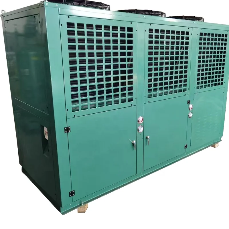 Cooling Compressor System Condenser Unit Refrigeration Cold Storage Room Freezer Semi-hermetic Condensing Unit
