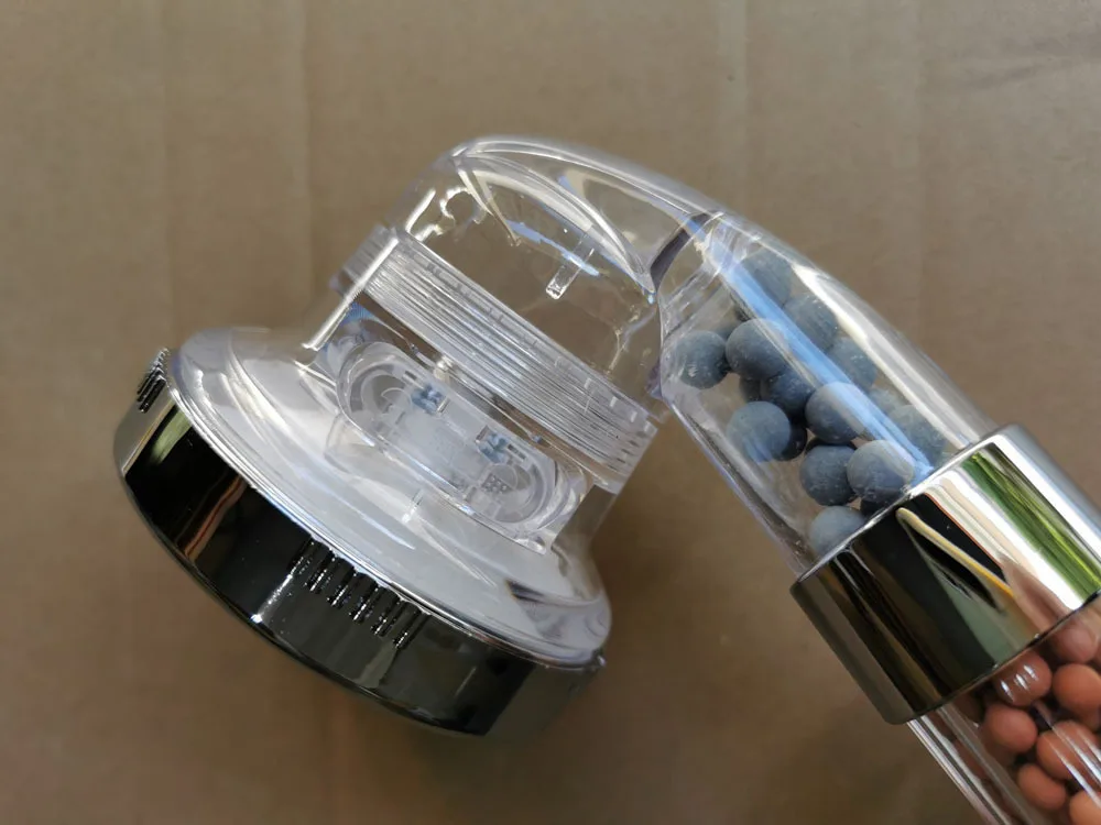 Healthy Bathroom Hand Shower Vitamin C filter Hand Spa Shower Head with negative ion