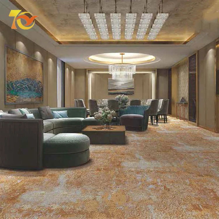 Customized Modern Printed Carpet  Non Slip Nylon 1100g Hallway Stair Runner Rug Sigital Printed Carpet