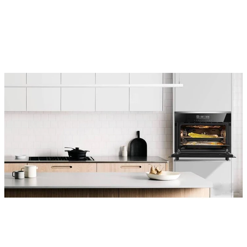 TFT color screen touch control Microwave Steam and Grill Combination Oven 3 in 1