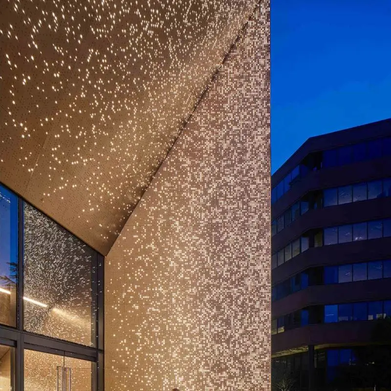 China Factory Art Carved Aluminum Facade Veneer