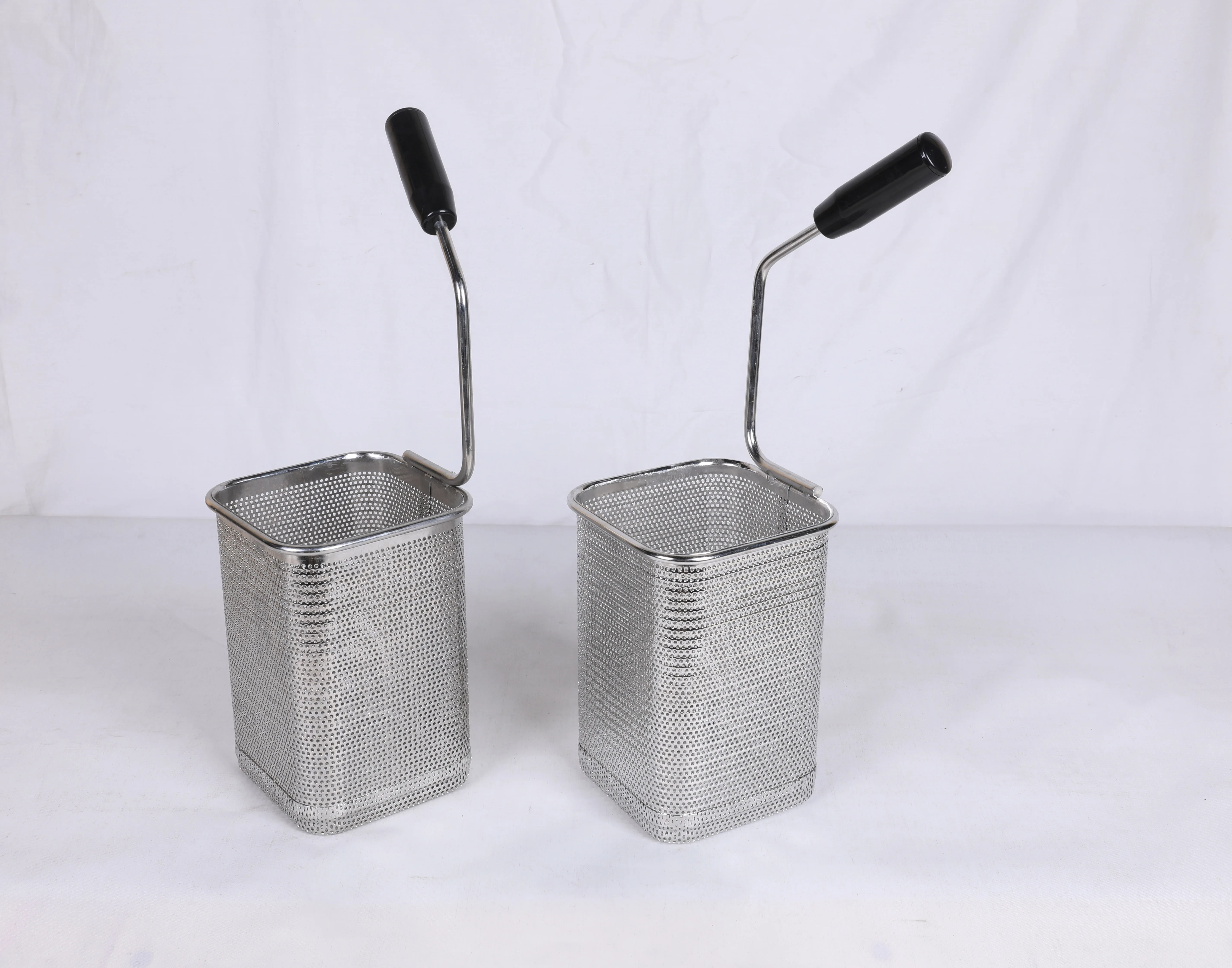 Итальянская корзина для макаронных изделий посуда нержавеющей стали sus304 размер 140x140x413 мм