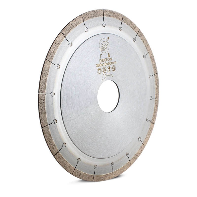 Лидер продаж 10 дюймов 260 мм высокое качество гладкая резка алмазная пила лезвие для резки твердой плитки гранита