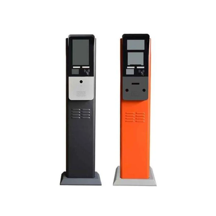 floor stand waterproof wireless parking kiosk ticket dispenser machine parking pot/subway station outdoor payment kiosks