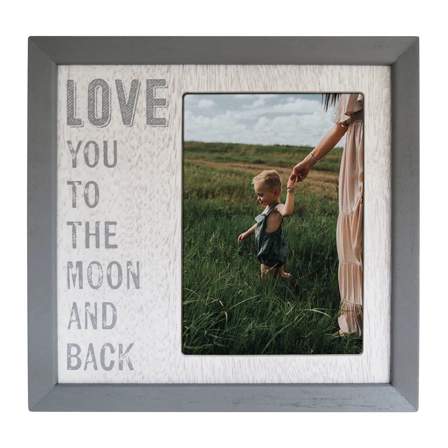 
5x7inch Family love baby photo wooden picture frame 