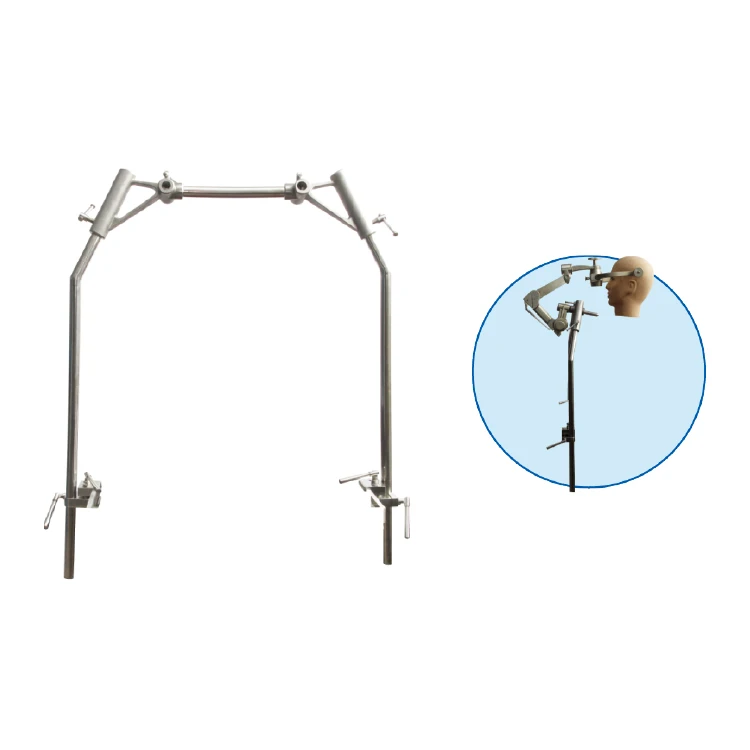 High quality Neurosurgery Stainless Steel HUIDAMED rack Cross Bar for mayfield skull clamp operating table