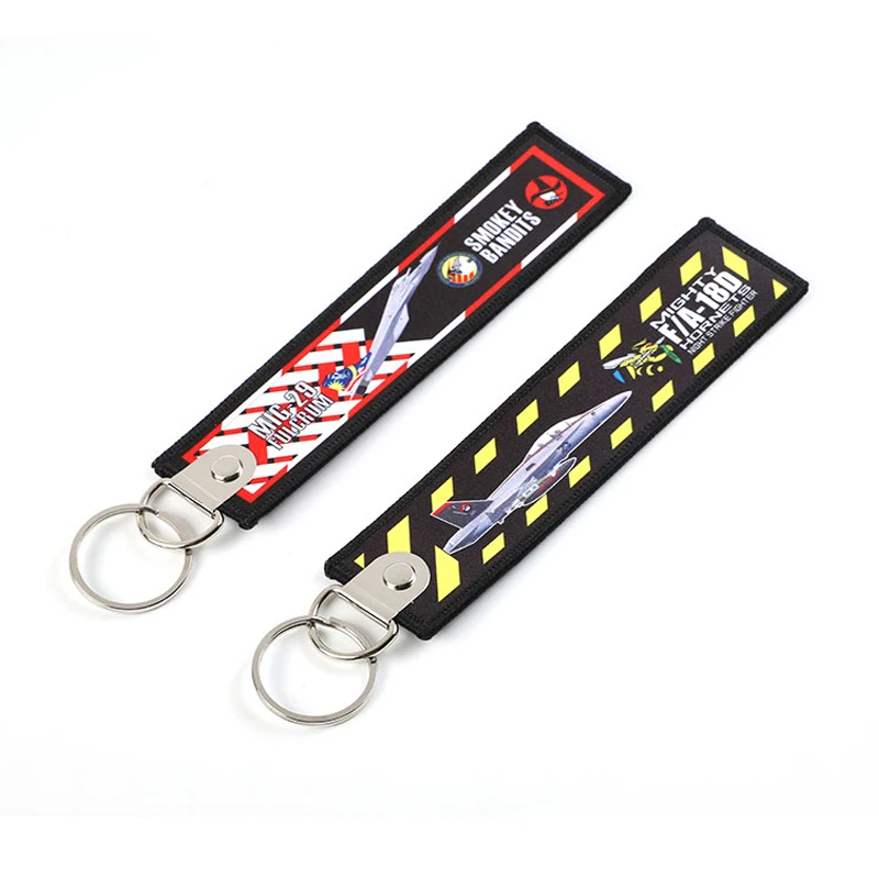 Wholesale Custom Key Tag Sublimation Luggage Tag Double Sided Printing Sublimation Keychain