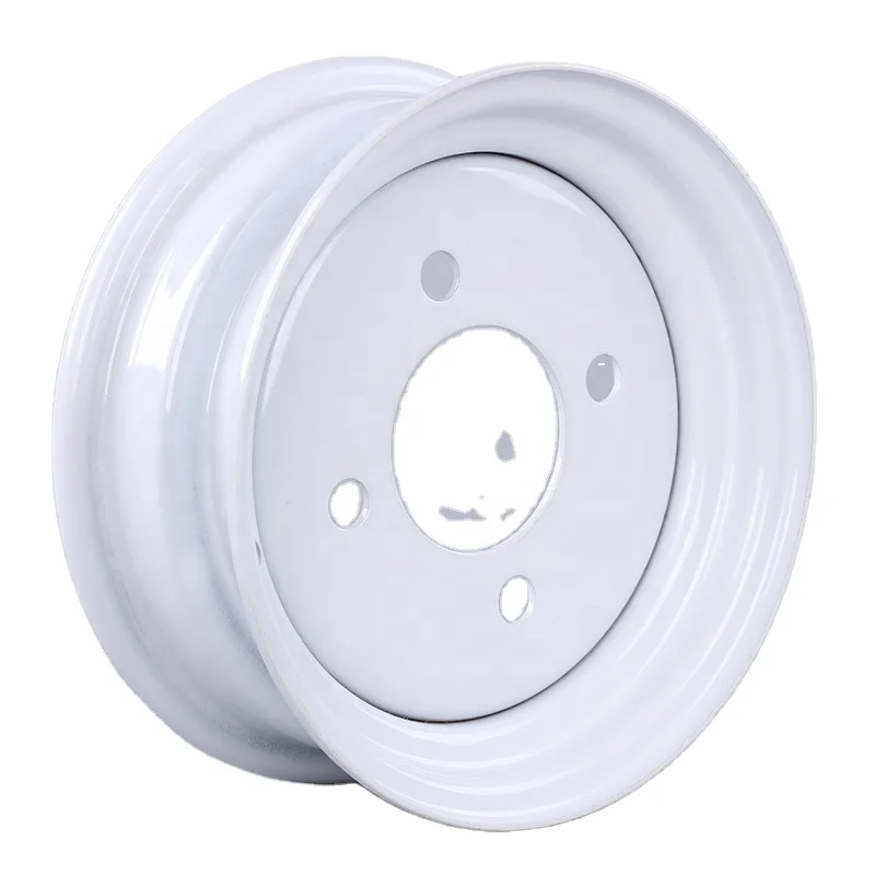 FORLONG 10' Trailer Wheel Rim 3.50x10 4 Stud  4' (101.6) PCD Fits 145x10 500x10 tyres