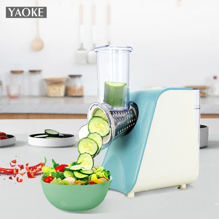 200 Вт Профессиональный салат чайник Электрический Slicer измельчитель электрическая кухонная терка/Электрический терка для сыра/салат шутер от первого