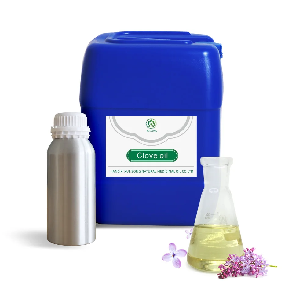 Factory Direct Supply Methyl Eugenol 99% Eugenol Liquid Pure Natural Clove Bud Leaf Extract Essential Oil Clove Basil Oil