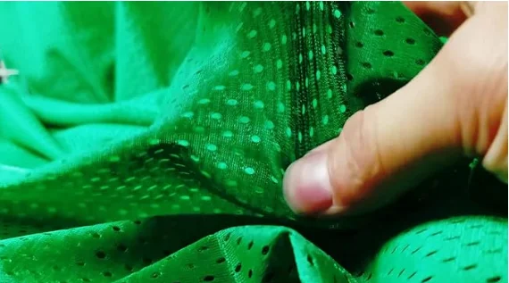 100% polyester mesh for  shorts  football uniform Sweat-absorbing quick-dry fabric for summer shirts breathable bird eye fabric