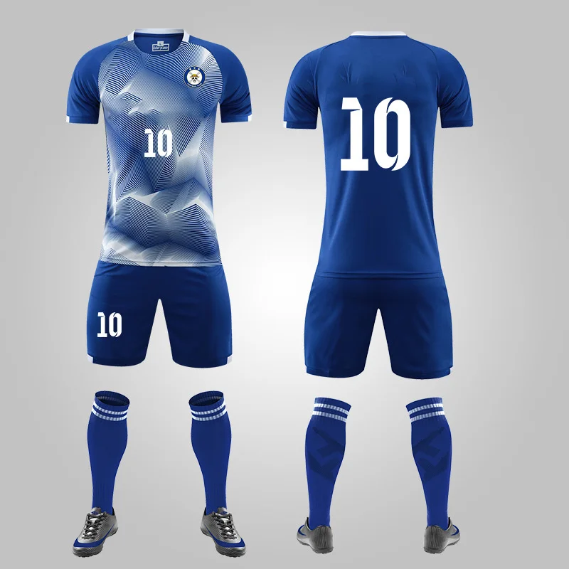 Custom Wholesale 2022/23 Quality Club Soccer Jersey Sublimation Football Team Wear Full Kits 100%Polyester Soccer Uniform wear//