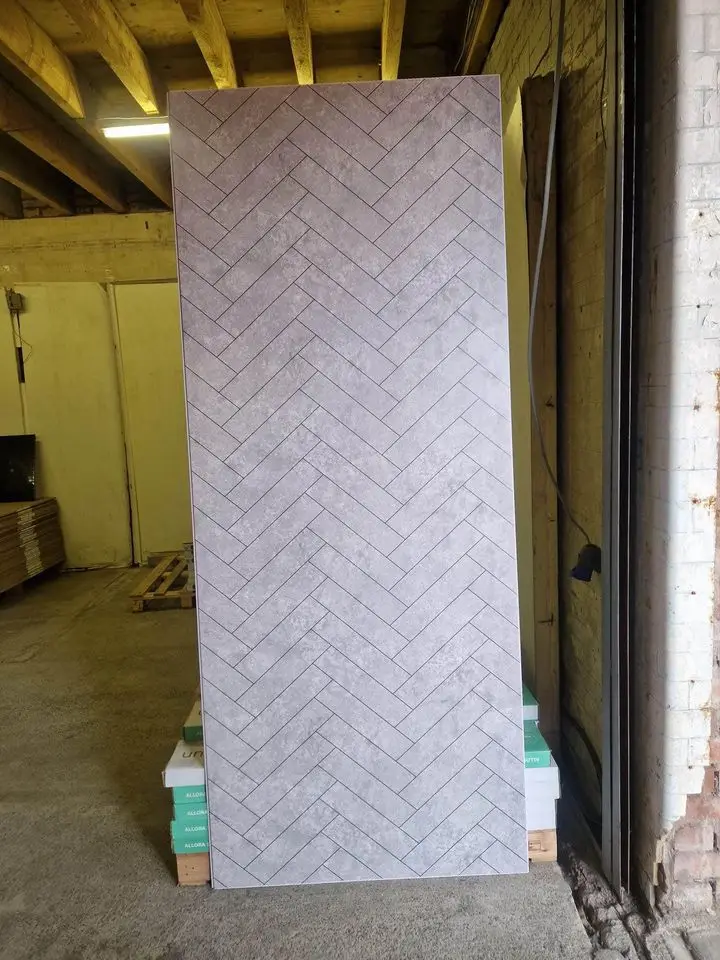 2400x1000x10mm UK Market Quality Economy Waterproof Wet Wall Bathroom Shower Wall Panel With CE