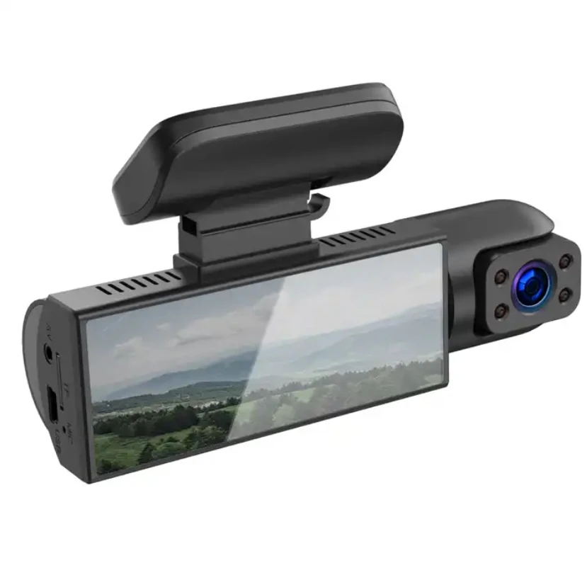 3.16 Inch WIFI IPS 2 channel FHD 1080P Dash Cam Video Recorder With Night Vision Rear View Camcorder Auto Camera Car DVR