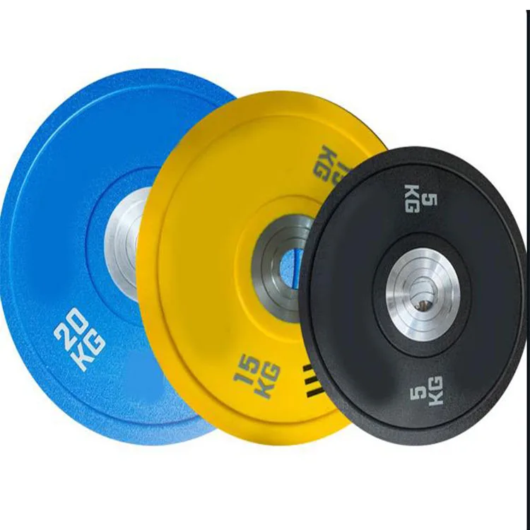 UNIQ OEM PU Coated Rubber Bumper Plate with Steel Hub