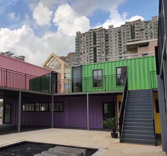 ULT-RF-P8/55 New portable house foldable container casas  tiny house modular container house capsule hotel