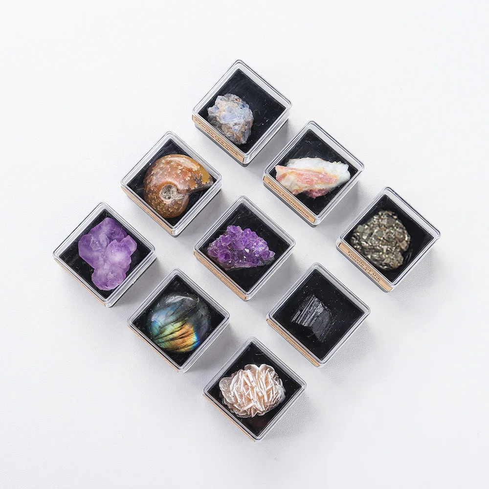 Natural Stone Crystal Gemstone Chakras Healing Stone Set