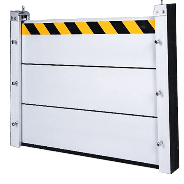 Aluminum anti-flood gate wall for flood water control barrier assembly